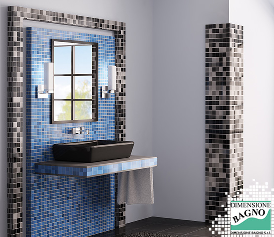Come usare il mosaico nel design bagno